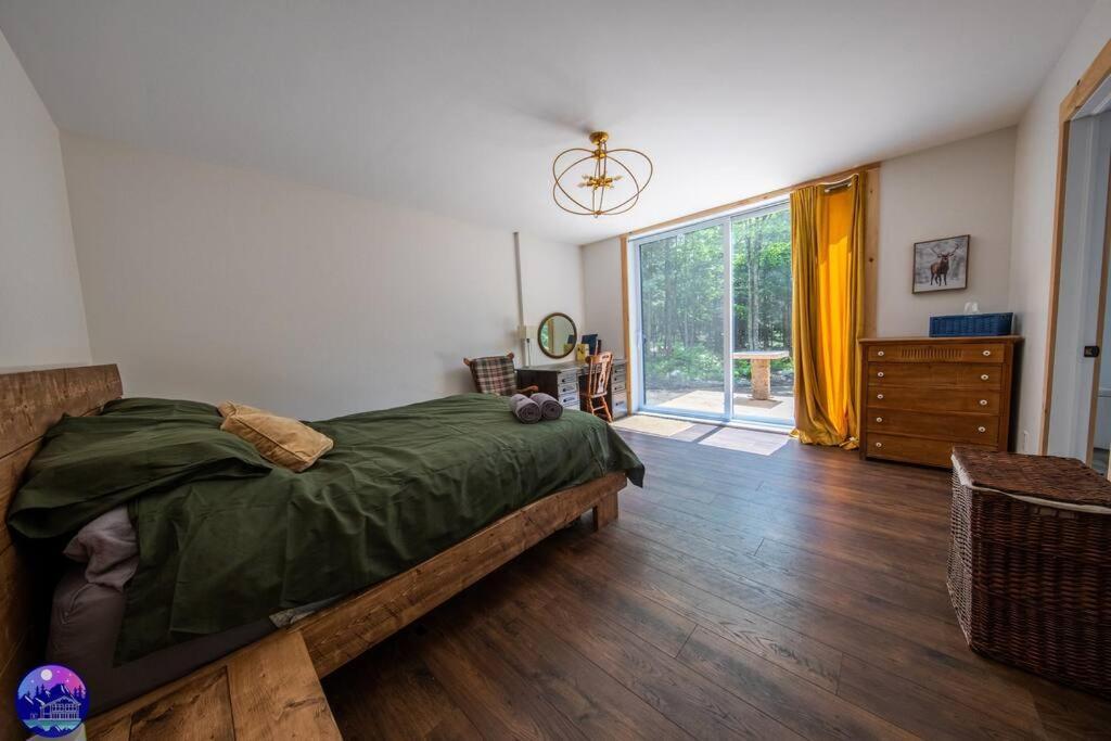 Chalet Deschamps- Spa- Chien Accepte- Nature- Estrie Mansonville Exterior foto